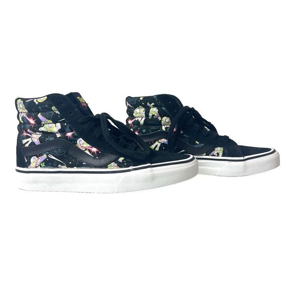 Vans x Disney SK8 Hi Women 7.5 Sneaker Pixar Toy Story Buzz Lightyear Men 6 Shoe - Picture 4 of 11
